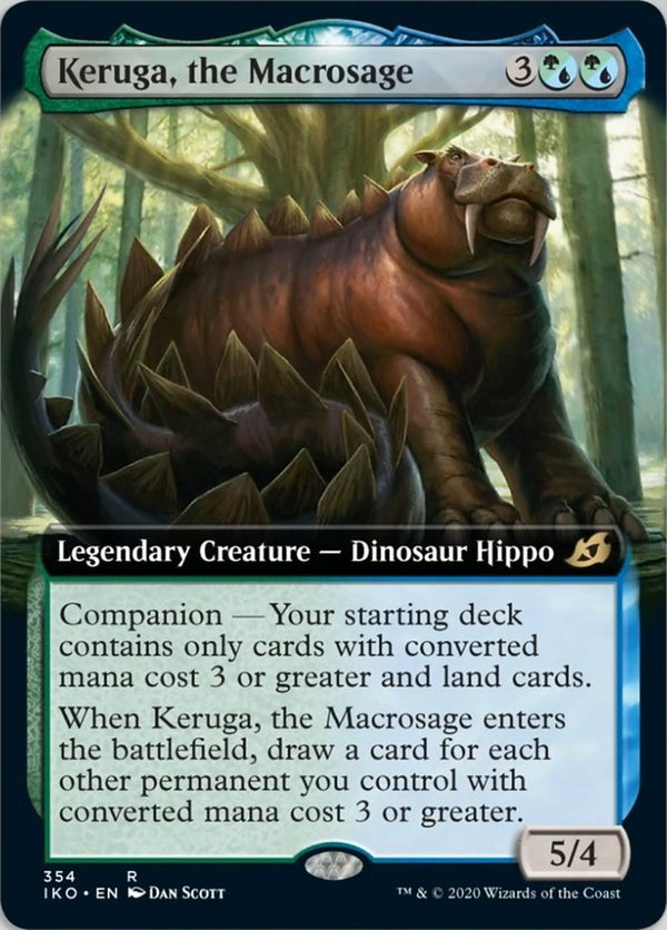 Keruga, the Macrosage [#354 Extended Art] (IKO-R)