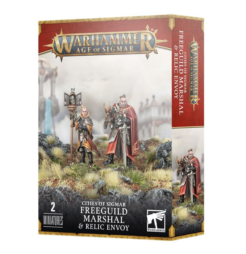 Age of Sigmar: Cities of Sigmar - Freeguild Marshal & Relic Envoy (GW Direct)