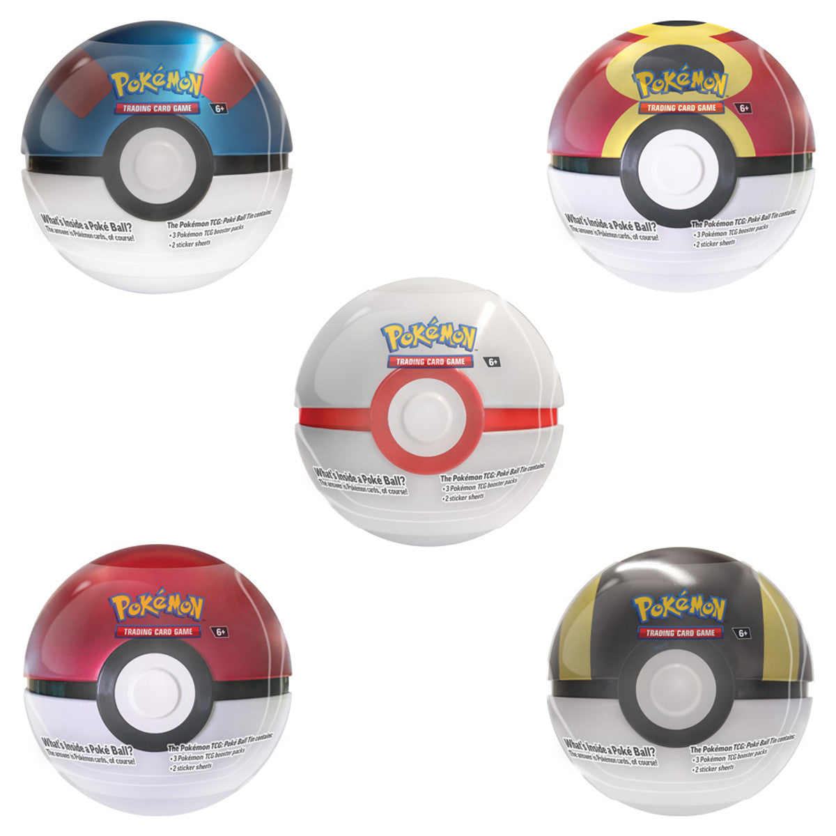 Pokemon TCG: Poke Ball Tin (Random Choice)