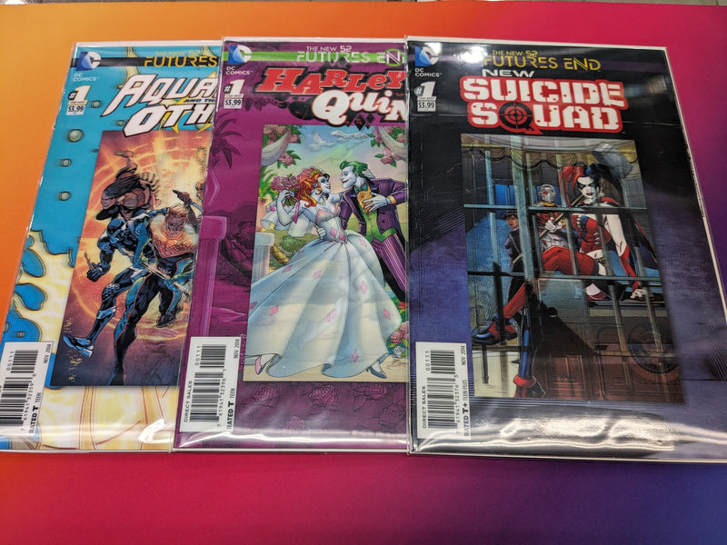 New 52 Futures End Lenticular One-Shot Complete Bundle (41 Comics)