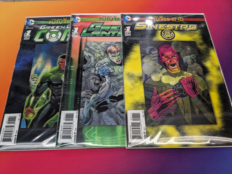 New 52 Futures End Lenticular One-Shot Complete Bundle (41 Comics)