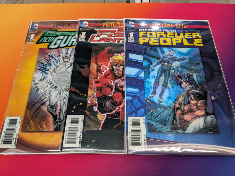 New 52 Futures End Lenticular One-Shot Complete Bundle (41 Comics)