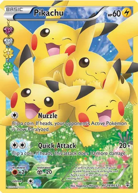 Pikachu (Full Art) - RC29/RC32 (GEN:RC) Ultra Rare - Light Play Holofoil