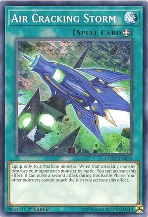 Air Cracking Storm (COTD-EN055) Near Mint 1st Edition - Common