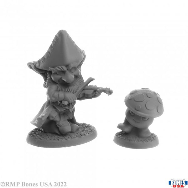 Reaper Legends 30051: 2022 Leprechaun; Tweed Tincup and Shroomie