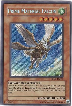 Prime Material Falcon (CRMS-EN082) Secret Rare - Near Mint Unlimited