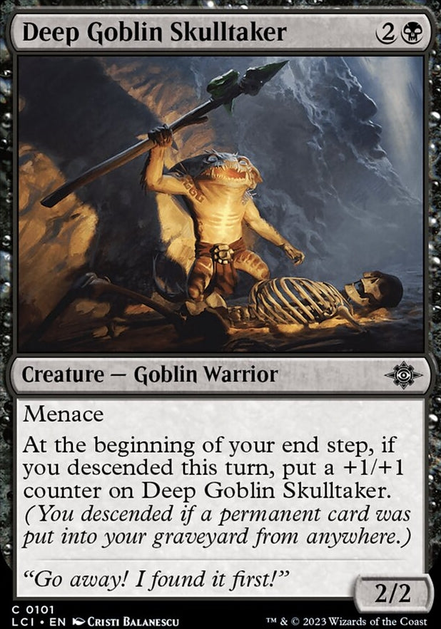 Deep Goblin Skulltaker [#0101] (LCI-C)