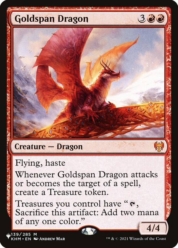 Goldspan Dragon (KHM-M-LIST)