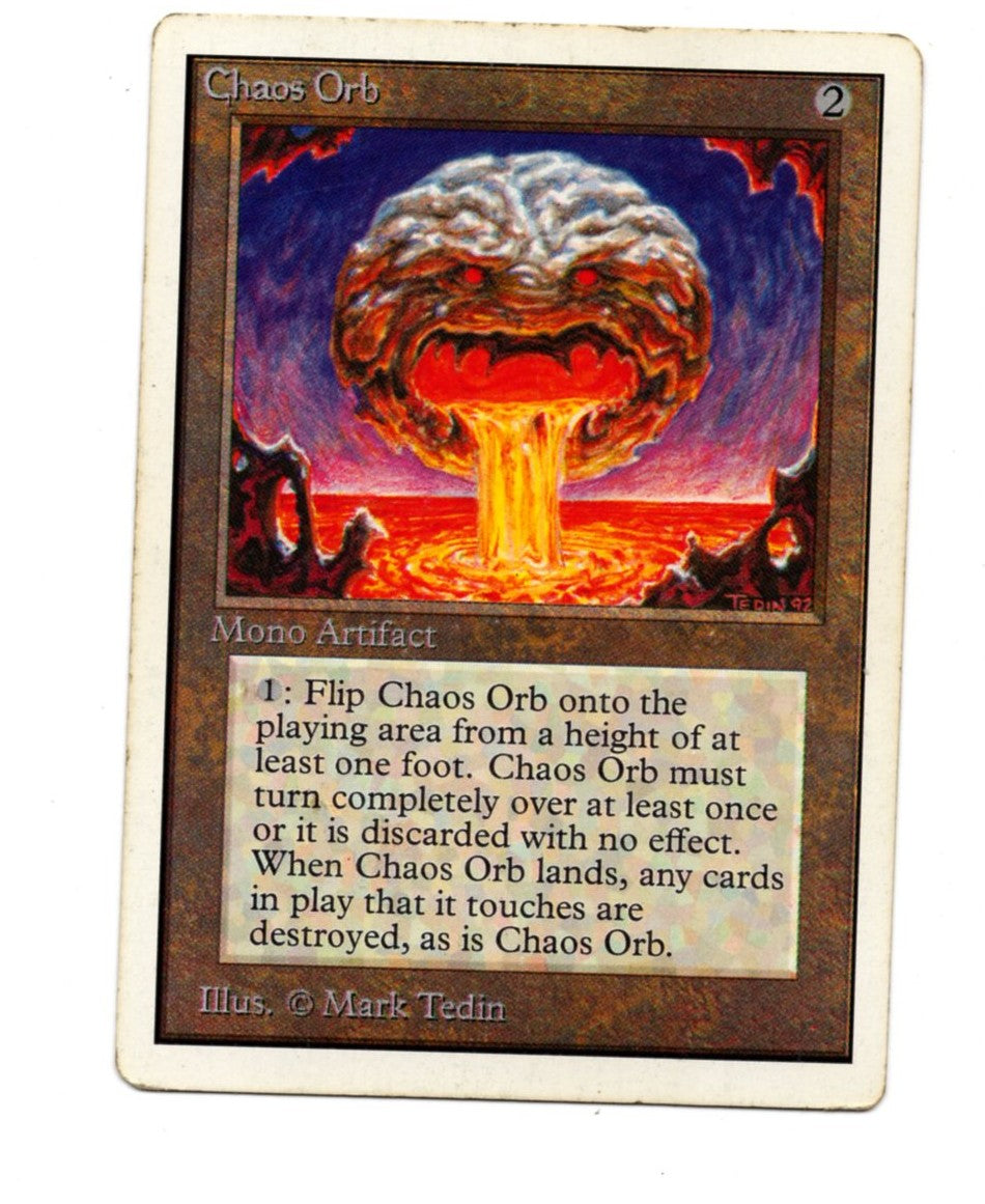 Choas Orb (2ED-U) Heavy Play
