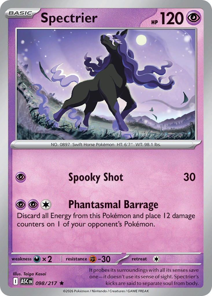 Spectrier - 098/217 (ASC) Rare