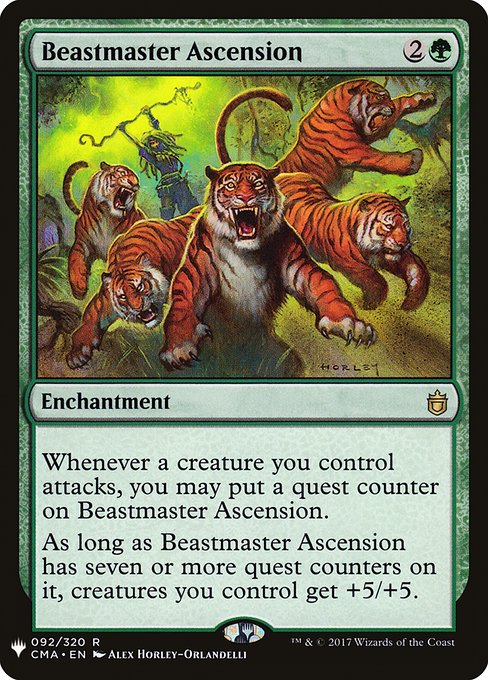 Beastmaster Ascension [Mystery Booster #1133] (CMA-R)