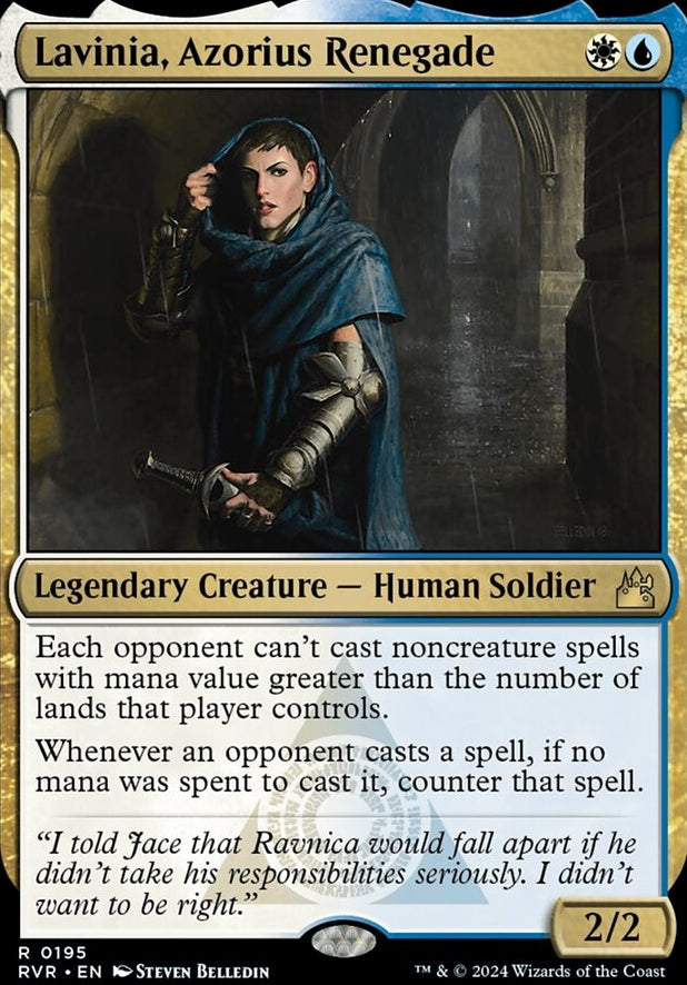 Lavinia, Azorius Renegade [#0195] (RVR-R)