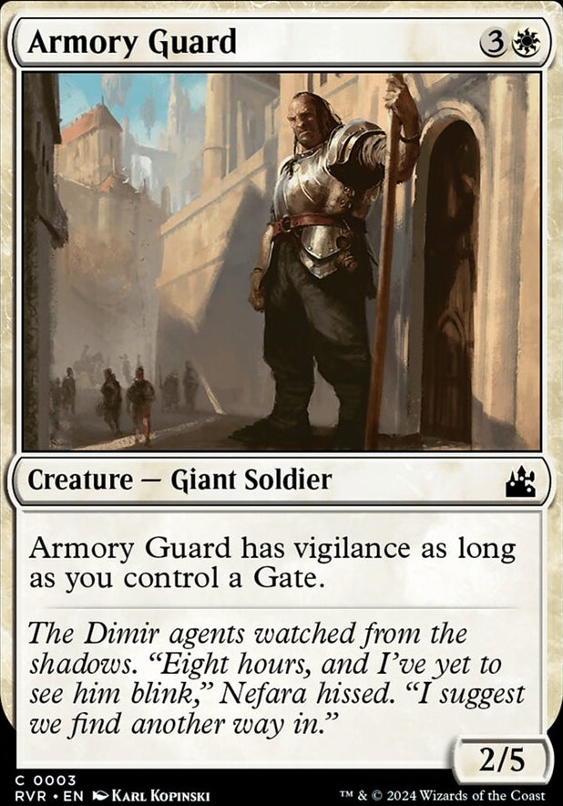 Armory Guard [#0003] (RVR-C)