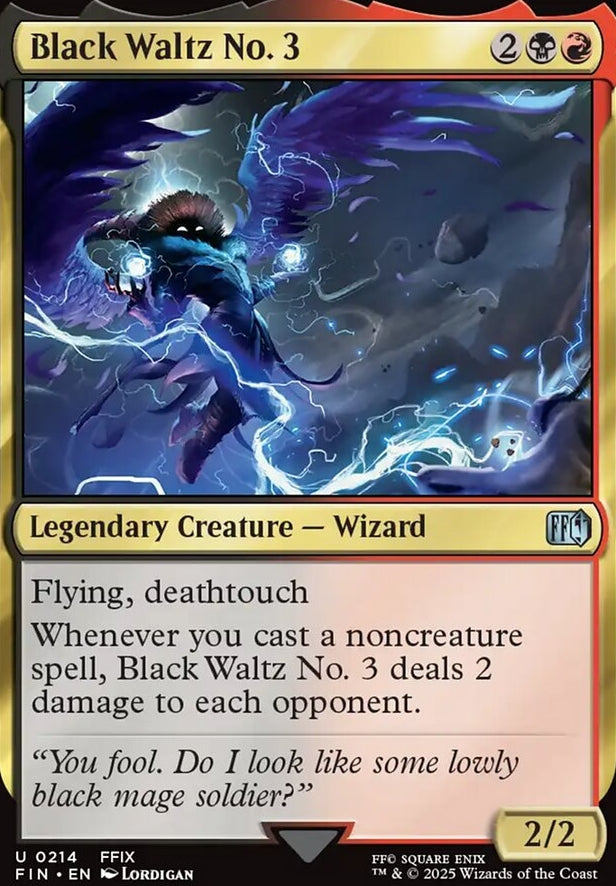 Black Waltz No. 3 [ #0214 ] (FIN-U)