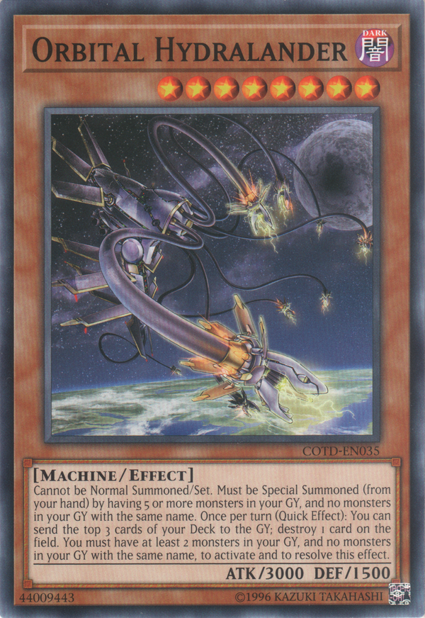 Orbital Hydralander (COTD-EN035) Near Mint Unlimited - Common