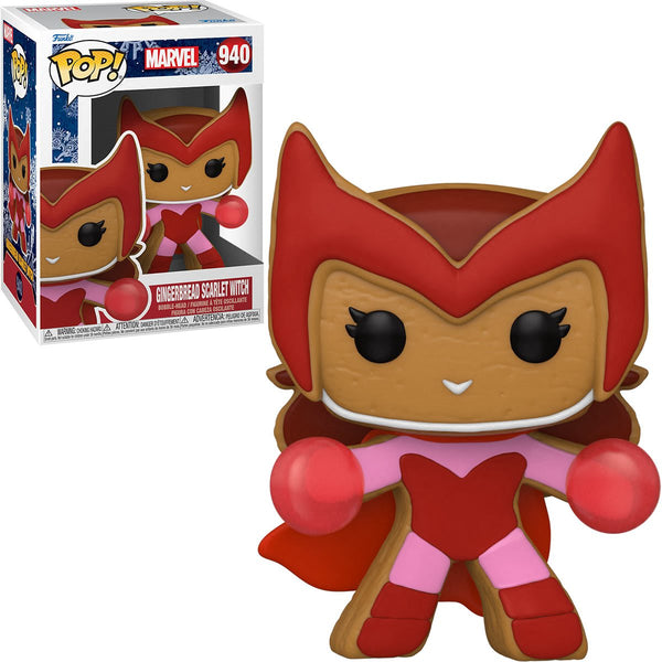 POP Figure: Marvel #0940 - Gingerbread Scarlet Witch