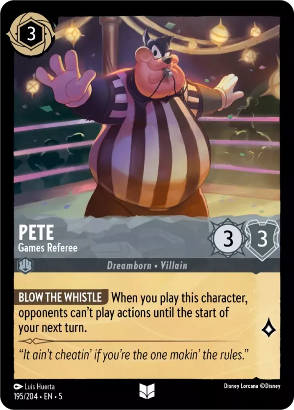 Pete - Games Referee (Shimmering Skies 195/204) Uncommon - Near Mint