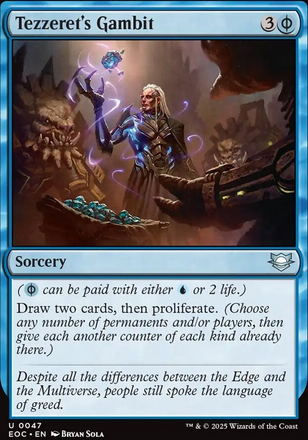 Tezzeret's Gambit [ #0047 ] (EOC-U)