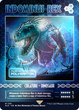 MTG: Secret Lair x Jurassic World: Life Breaks Free Foil Edition