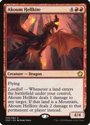 Akoum Hellkite (GN2-R)