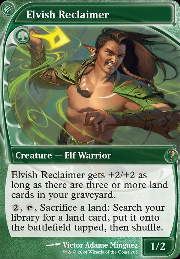 Elvish Reclaimer [#0205 Future Frame] (MB2-R)