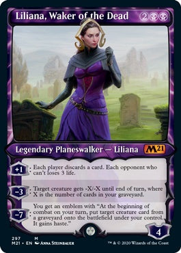 Liliana, Waker of the Dead [#297 Showcase] (M21-M)