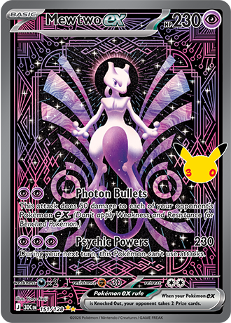 Mewtwo ex - 151/128 (30C) Special  Illustration Rare