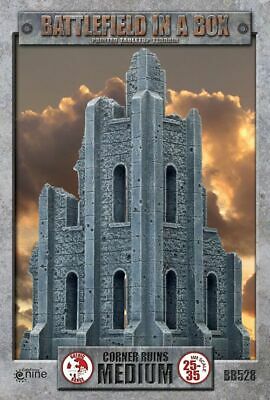 Battlefield in a Box (BB528) - Gothic Battlefields: Medium Corner Ruin (TOOP)