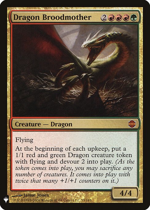 Dragon Broodmother [Mystery Booster #1417] (ARB-R)