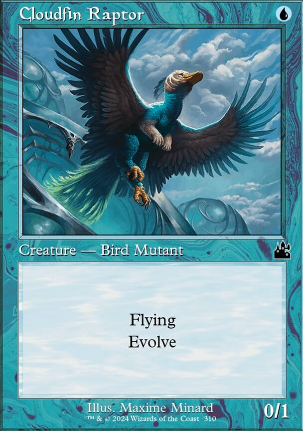 Cloudfin Raptor [#0310 Retro Frame] (RVR-C)
