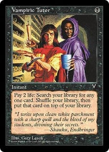 Vampiric Tutor (VIS-R)