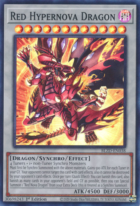 Red Hypernova Dragon (BLZD-EN038)