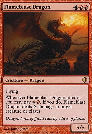Flameblast Dragon (ALA-R-FOIL)