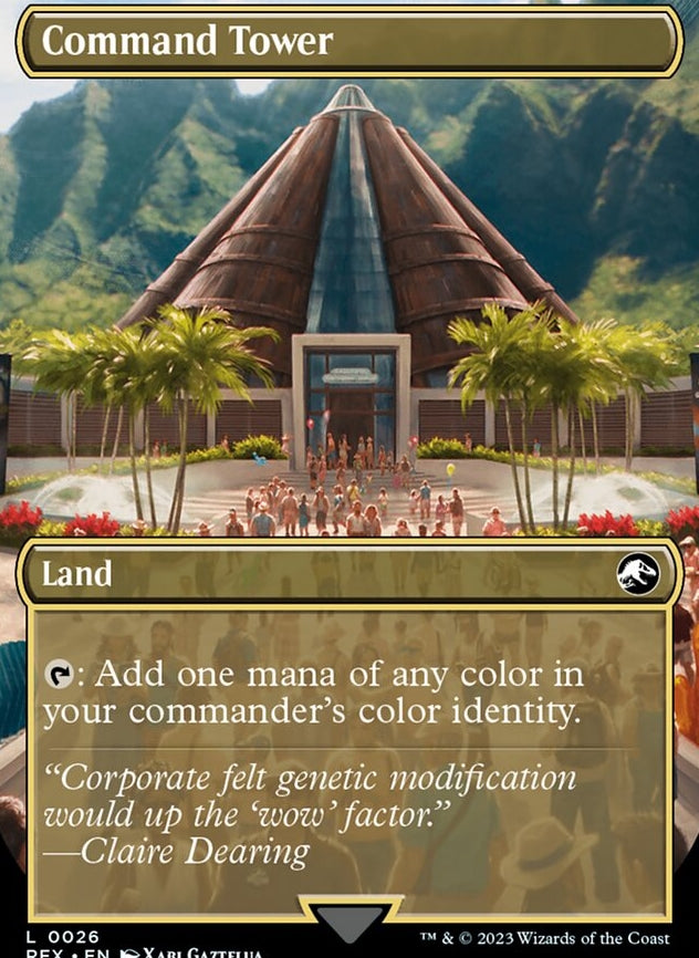 Command Tower [#0026 Reversible Land] (REX-C)