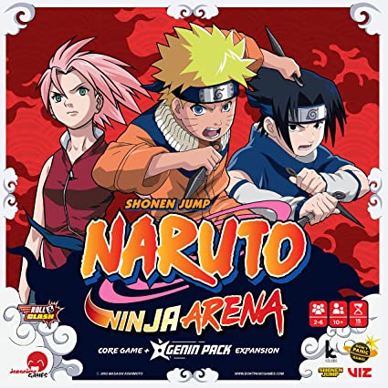 Naruto - Ninja Arena (Core Game + Genin Expansion)