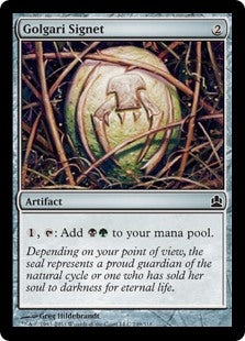 Golgari Signet (CMD-C)