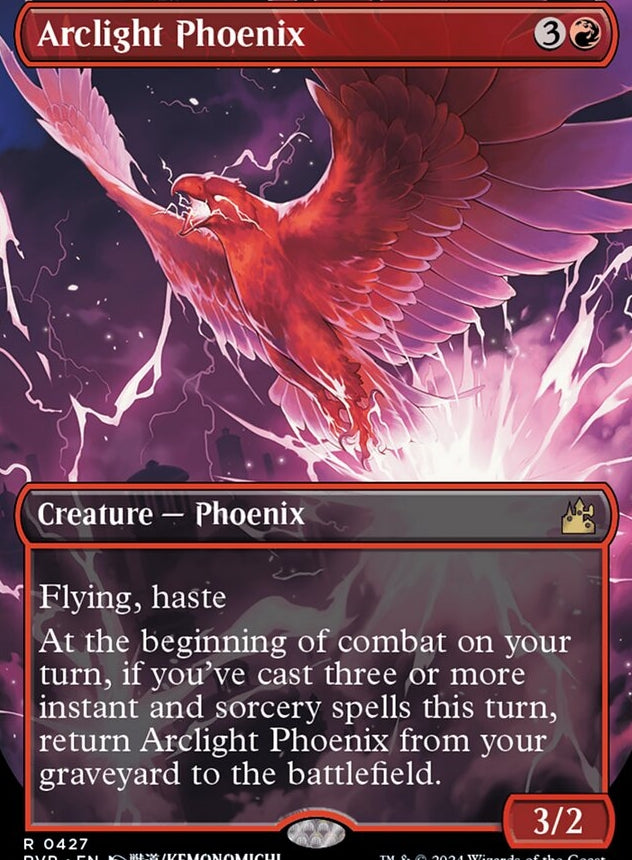 Arclight Phoenix [#0427 Borderless Anime] (RVR-R)