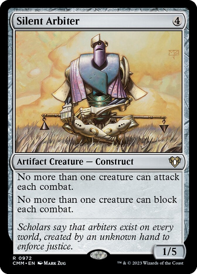 Silent Arbiter [#0972 Reprints] (CMM-R)