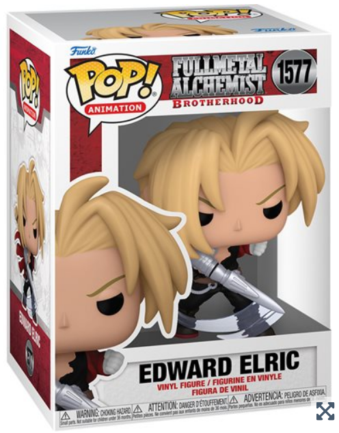 POP Figure: Full Metal Alchemist Brotherhood #1577 - Edward Elric with Blade