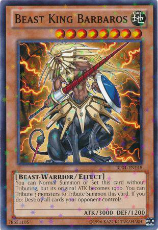 Beast King Barbaros (Starfoil) (BP01-EN148) Starfoil Rare - Near Mint Unlimited