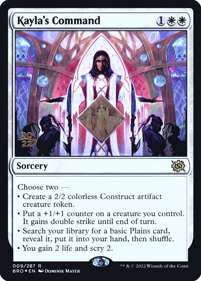 Kayla's Command (BRO-R-PRE)