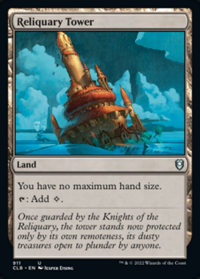 Reliquary Tower [#911 Commander Decks] (CLB-U)