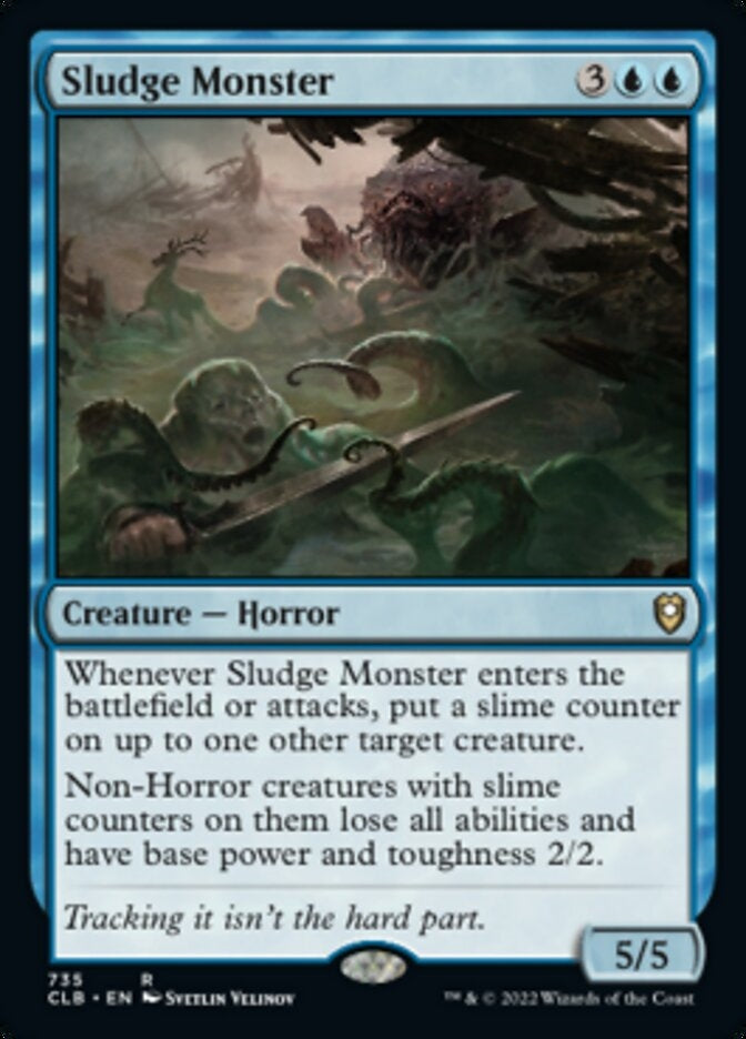 Sludge Monster [#735 Commander Decks] (CLB-R)