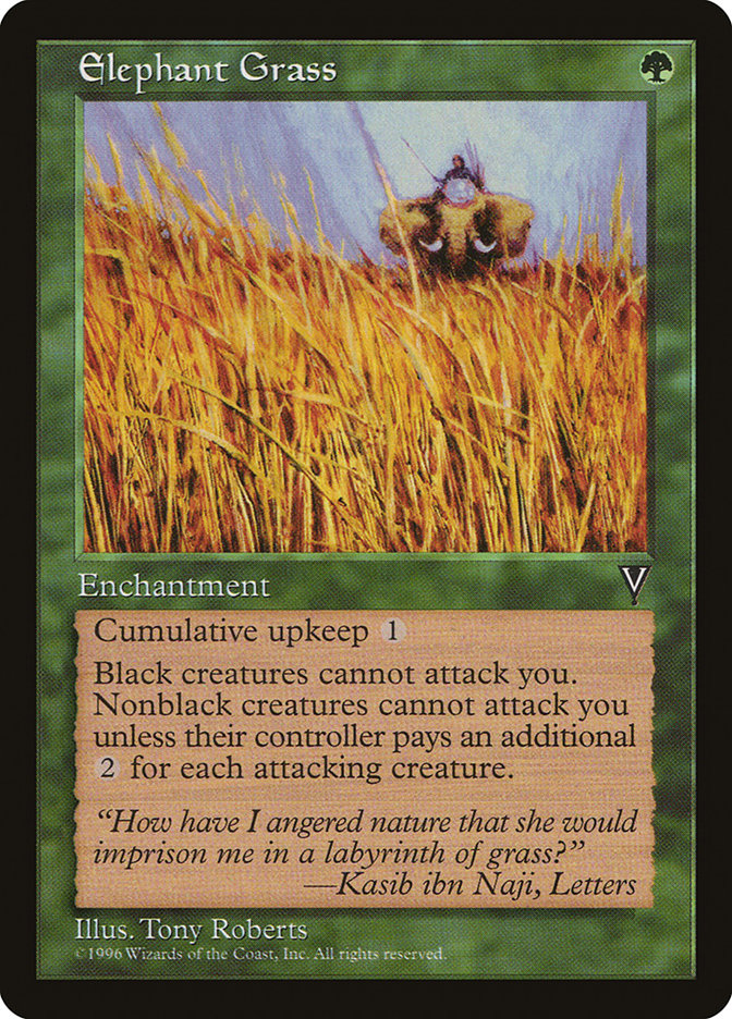 Elephant Grass (VIS-U) Lightly Played