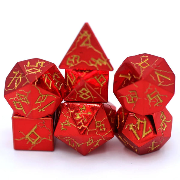 HPG 0119: Solid Metal - Barbarian: Chrome Red with Gold (7)