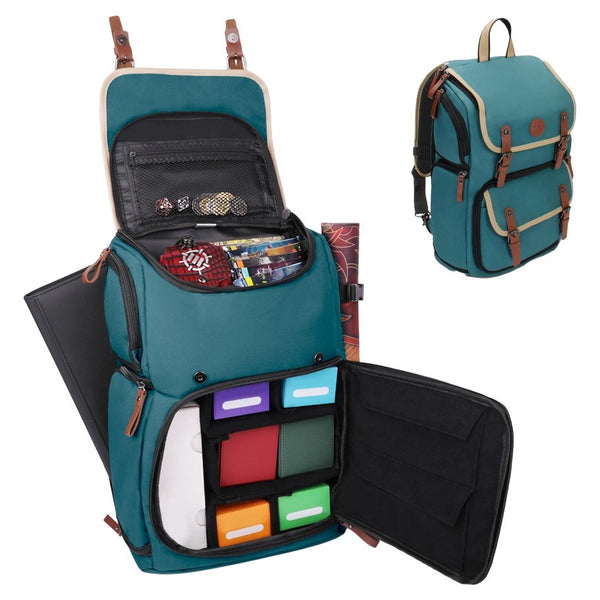 Enhance: Designer Card Backpack Green