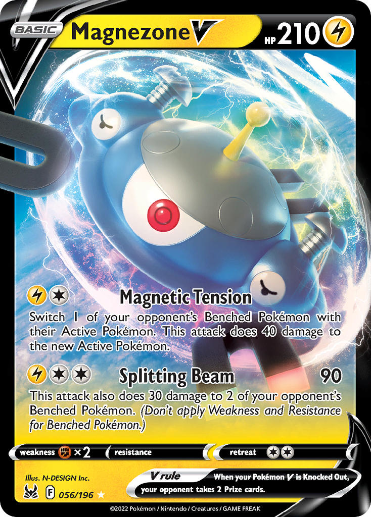 Magnezone V - 056/196 (SWSH11) Ultra Rare - Near Mint Holofoil