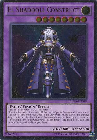 El Shaddoll Construct (DUEA-EN049) Ultimate Rare Light Play