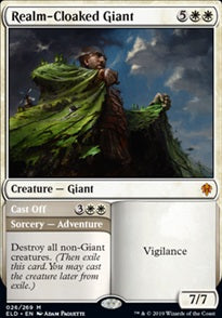 Realm-Cloaked Giant // Cast Off (ELD-M)