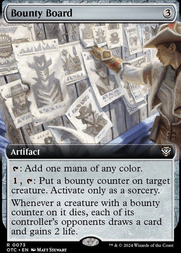 Bounty Board [#0073 Extended Art] (OTC-R-FOIL)